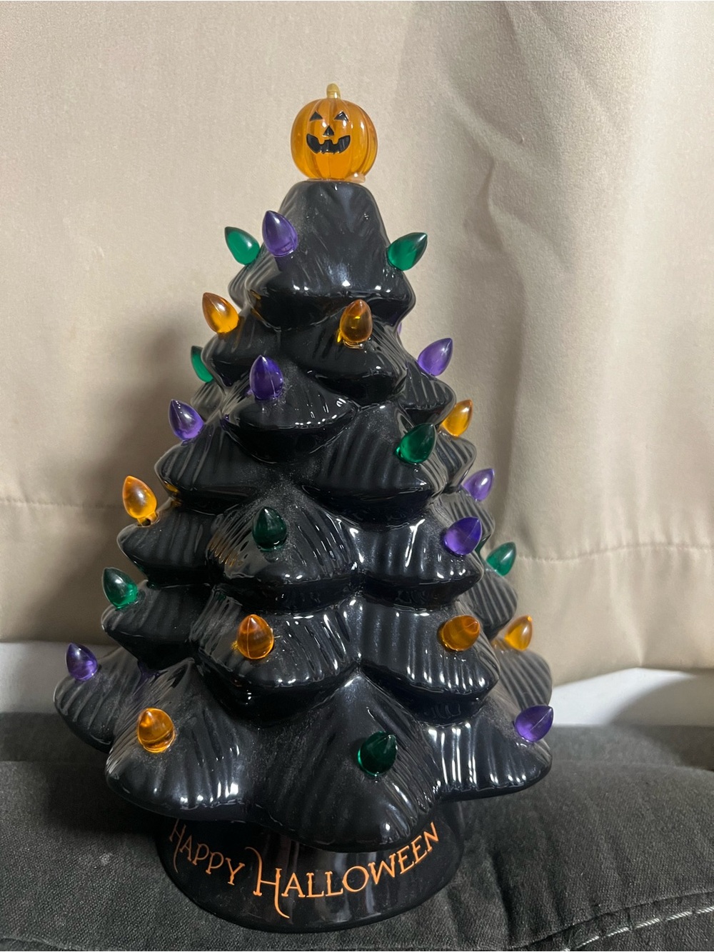 Mr Halloween ceramic tree